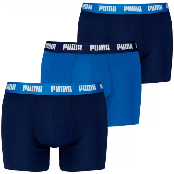  Pánské boxerky PUMA MEN EVERYDAY BOXER 3P 938327-04 BLUE COMBO 