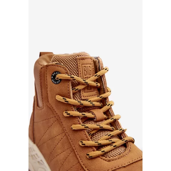  Dětské zimní boty BIG STAR MM374202 CAMEL 