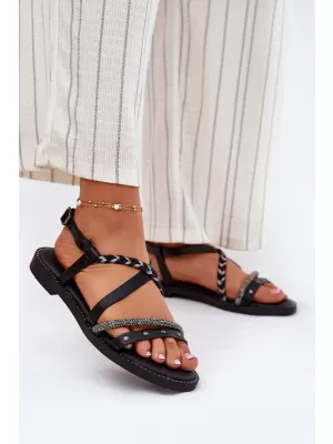 Dámské sandály VINCEZA 17379 BLACK