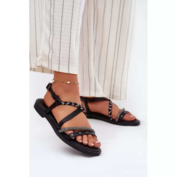  Dámské sandály VINCEZA 17379 BLACK 