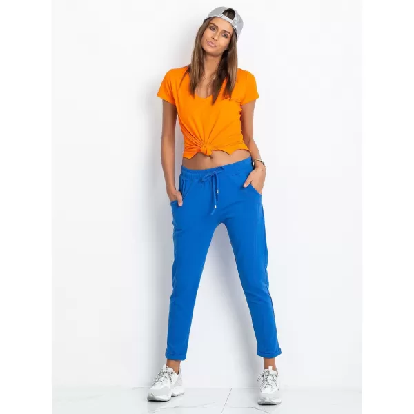  Dámské tepláky BASIC FEEL GOOD RV-DR-3589.10X DARK BLUE 