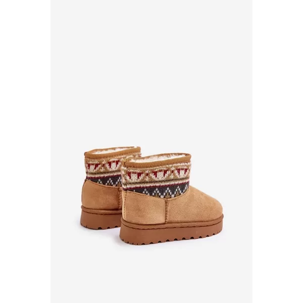  Dětské boty BOTO MIRIRAE 34582 CAMEL 