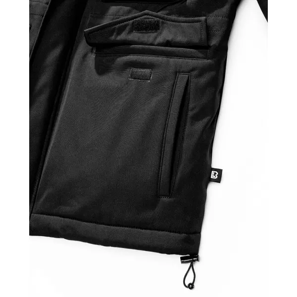  Pánská softshellová bunda BRANDIT 3208 BLACK 
