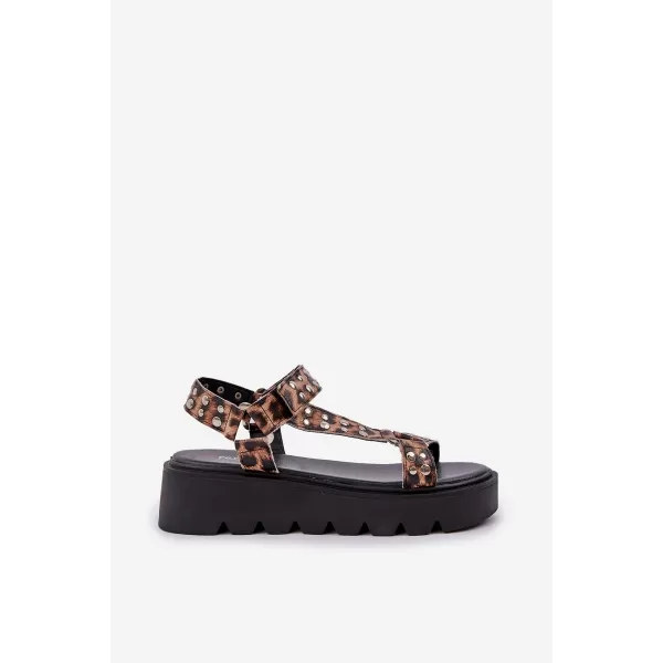  Dámské sandály BOTO TATELLIA 35653 LEOPARD 