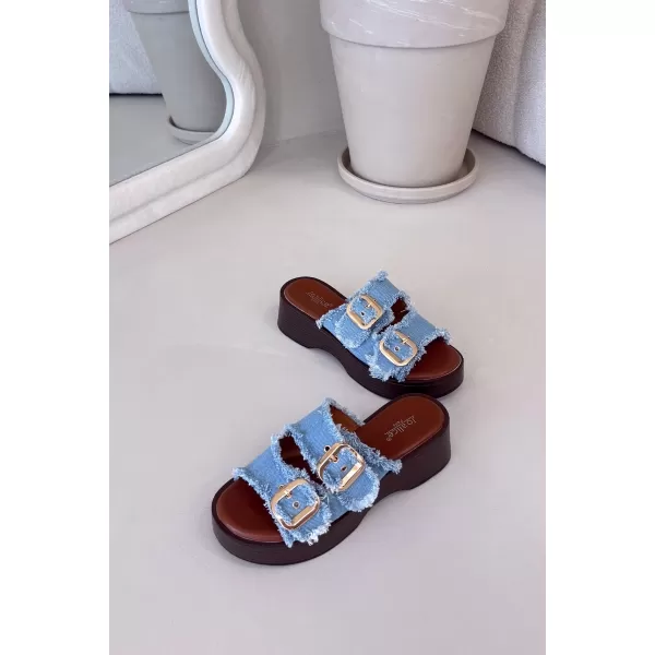  Dámské pantofle BOTO RENELISSE 41325 LIGHT BLUE 