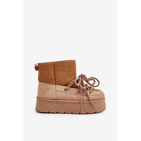 Dámské sněhule BOTO MAVORA 34284 KHAKI 