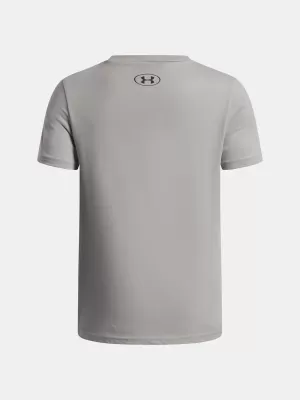 Chlapecké triko UNDER ARMOUR UA GL FOUNDATION SS 6005010-069 ŠEDÁ
