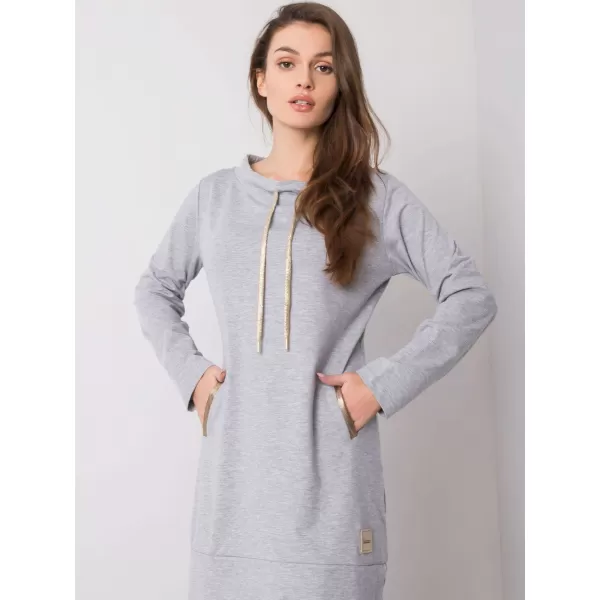  Dámské šaty RELEVANCE RV-SK-6067.15X GRAY 