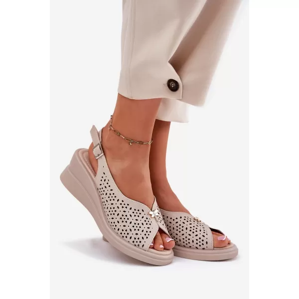  Dámské sandály VINCEZA 41476 BEIGE 