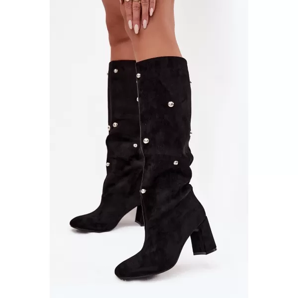  Dámské kozačky BOTO LUCINDA 40117 BLACK 