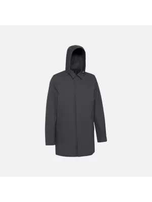 Pánská parka GEOX JACOPO G014364 ŠEDÁ