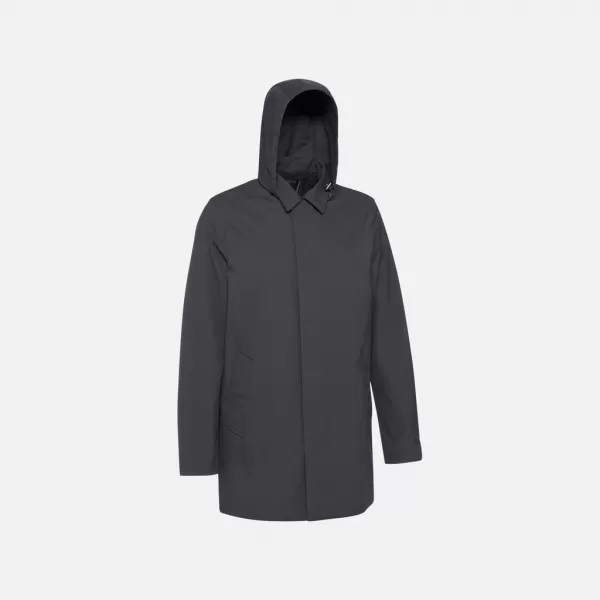  Pánská parka GEOX JACOPO G014364 ŠEDÁ 