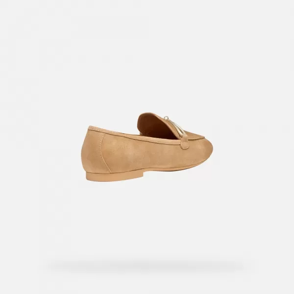  Dámské mokasíny GEOX NEW PALMARIA G012919 BÉŽOVÁ 