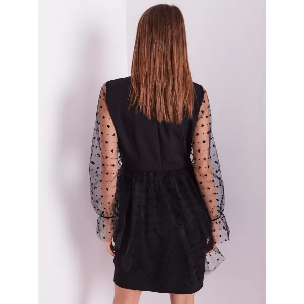  Dámské šaty FACTORY PRICE EM-SK-5002.95 NOIRE 