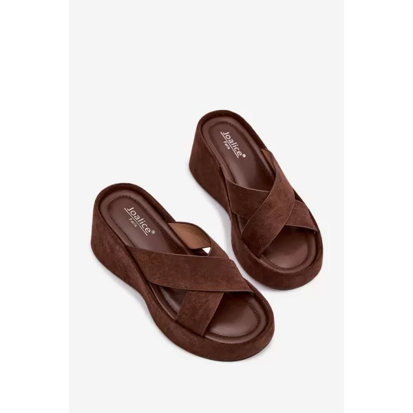  Dámské pantofle BOTO CALORINE 41357 BROWN 