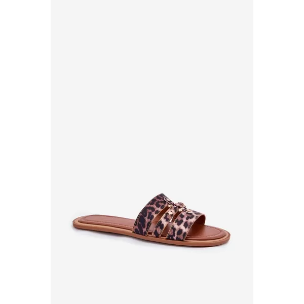  Dámské pantofle BOTO NOROTI 37941 LEOPARD 
