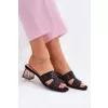 Dámské pantofle VINCEZA 62230 BLACK