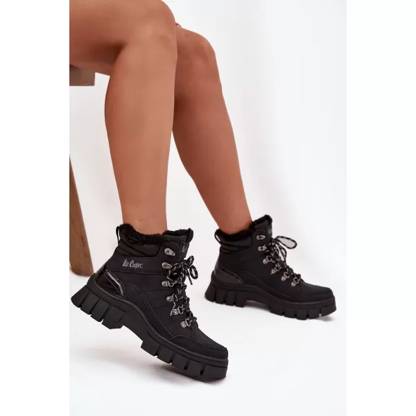  Dámské zimní boty LEE COOPER LCJ-25-31-3911 BLACK 