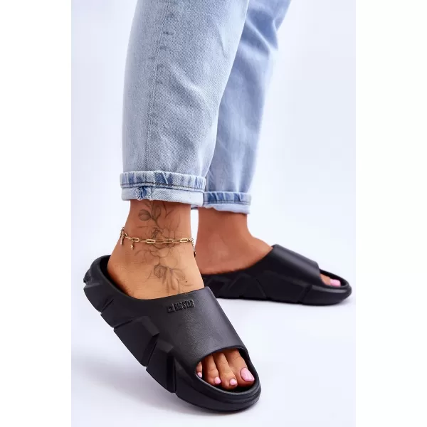  Dámské pantofle BIG STAR LL274594 BLACK 