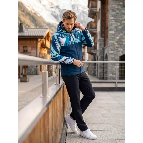  Pánská softshellová bunda premium ALTISPORT VOJ/ALM039JACK01 NÁMOŘNÍ MODRÁ 