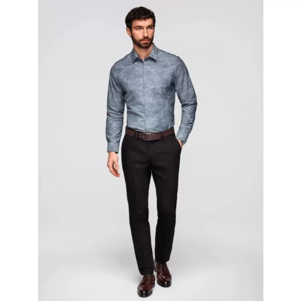  Pánská košile OMBRE K701 GREY 