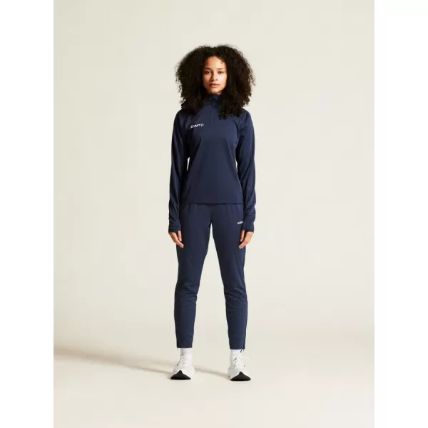  Dámská tréninková bunda s 1/4 zipem CRAFT TW Evolve 2.0 Half Zip W NÁMOŘNÍ MODRÁ 
