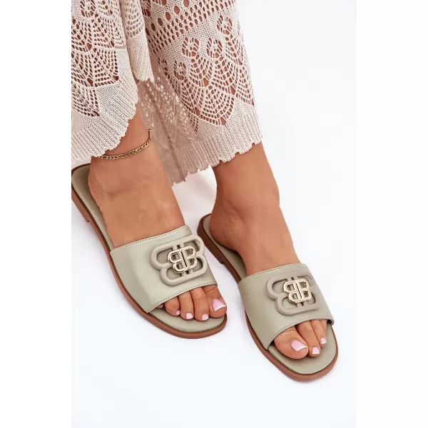  Dámské pantofle BOTO NENITTA 37874 GREEN 