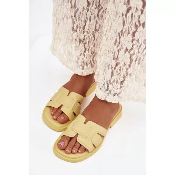  Dámské pantofle BOTO LORANIA 41239 YELLOW 