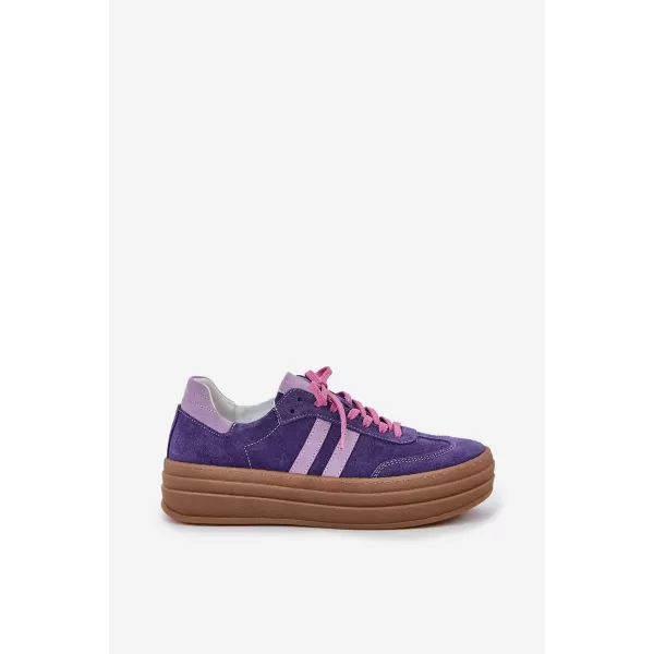  Dámské boty ZAZOO N1068S4 PURPLE 