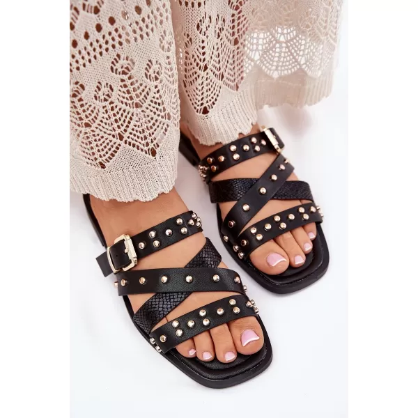  Dámské pantofle BOTO MANITTE 37865 BLACK 