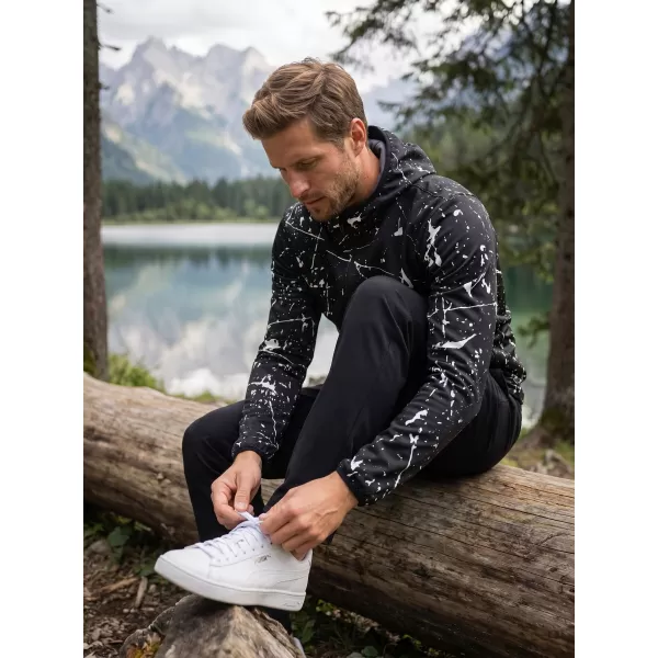  Pánská softshellová bunda premium ALTISPORT VOJ/ALM034JACK01 ČERNÁ 