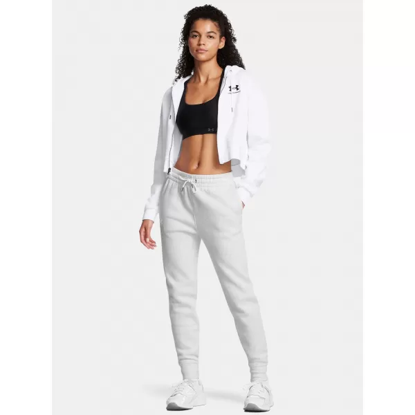  Dámské tepláky UNDER ARMOUR UA ICON FLEECE JOGGER 6001537-032 ŠEDÁ 