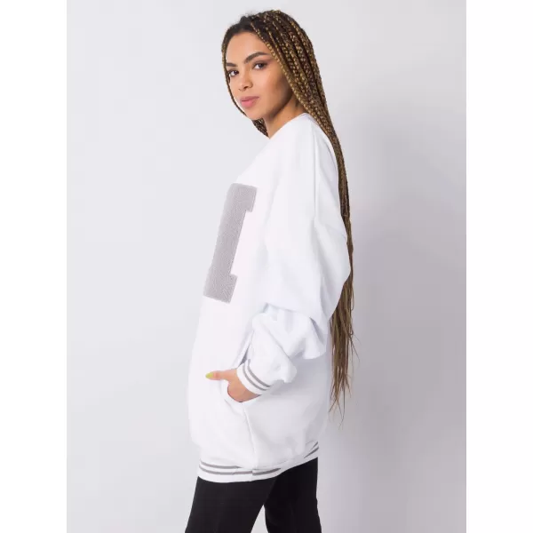  Dámská mikina RUE PARIS DS-BL-1123.18 WHITE 