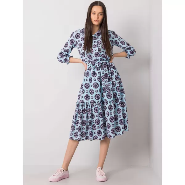  Dámské šaty LAKERTA LK-SK-508525.17 LIGHT BLUE 