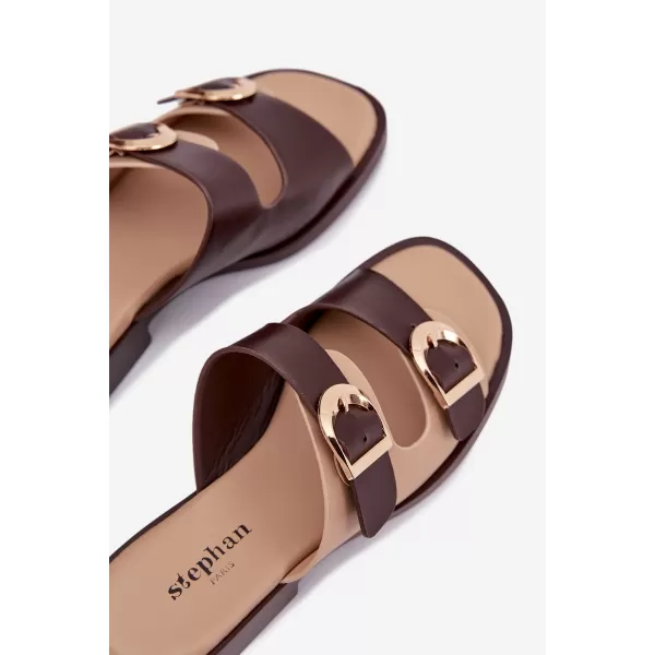  Dámské nazouváky BOTO DANELLE 41337 COFFEE/BEIGE 