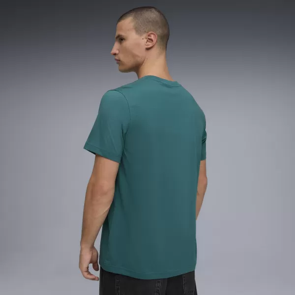  Pánské triko PUMA GRAPHIC TEE 691775_41 EMERALD ICE 