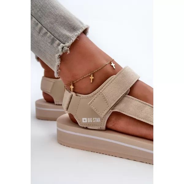  Dámské boty BIG STAR NN274A535 BEIGE 