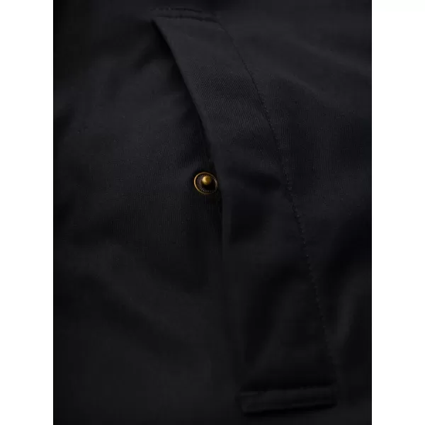  Pánská parka OMBRE OM-JAPJ-0287 BLACK 