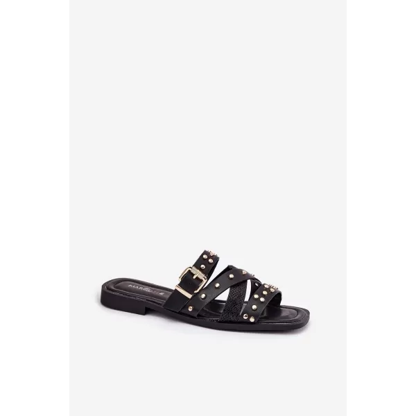  Dámské pantofle BOTO MANITTE 37865 BLACK 