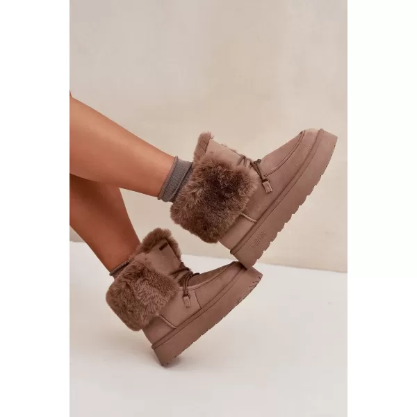 Dámské boty BIG STAR SS274114 BEIGE 