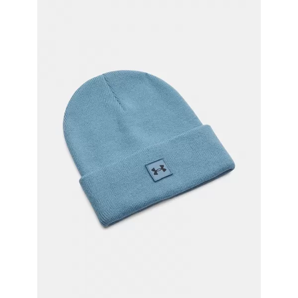  Pánská čepice UNDER ARMOUR HALFTIME BEANIE 1373155-418 MODRÁ 