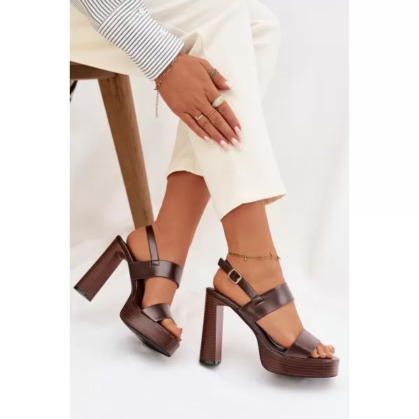  Dámské sandály BOTO HANELIA 41462 BROWN 