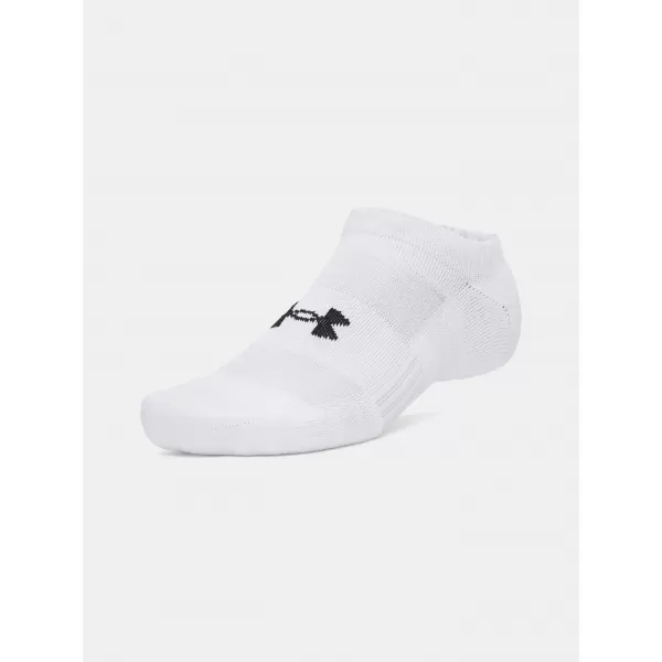  Ponožky UNDER ARMOUR PERFORMANCE COTTON 3PK NS 6009683-100 BÍLÁ 