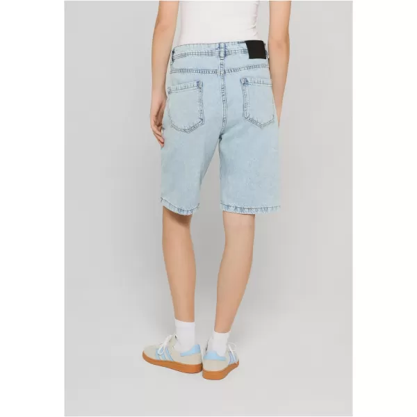  Dámské kraťasy DEF DFLSH035 LIGHT BLUE WASHED 