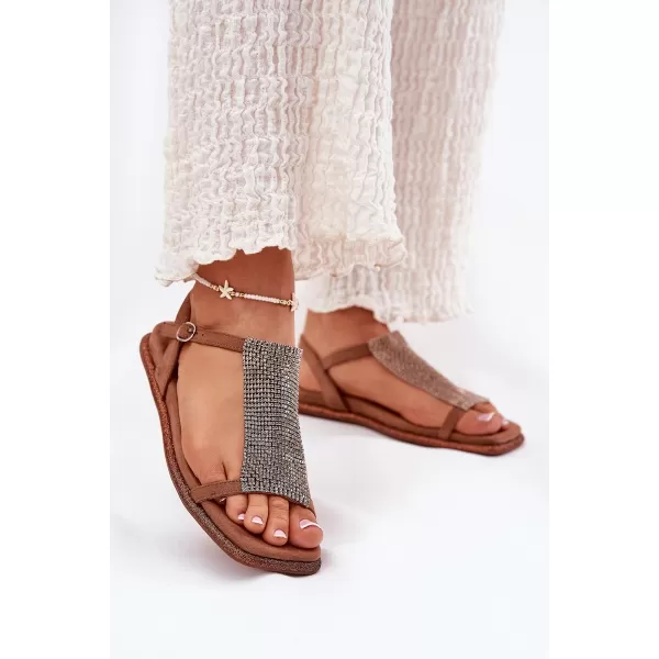  Dámské sandály ARTIKER 56C1365 BROWN 