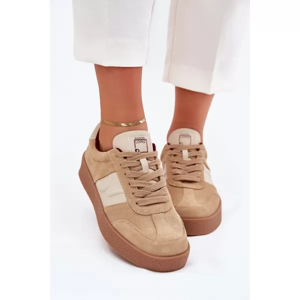  Dámské tenisky LOPEZ JUST DARE SS2D4022 BEIGE 