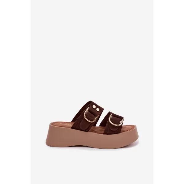  Dámské sandály BOTO NELIRAE 42057 COFFEE 