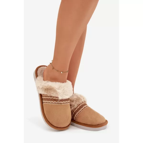  Dámské pantofle BOTO DEVIANNE 40782 BROWN 
