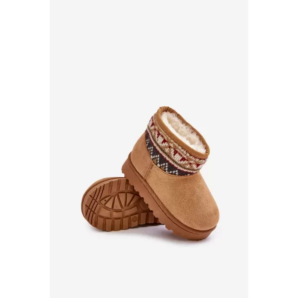  Dětské boty BOTO MIRIRAE 34582 CAMEL 