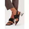 Dámské sandály D&A CR61-3062 BLACK